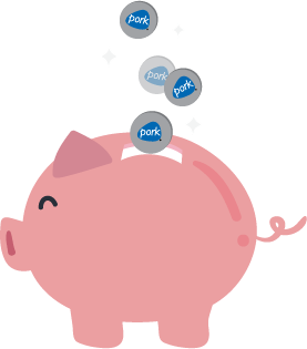 Piggy Bank with IPPA coins